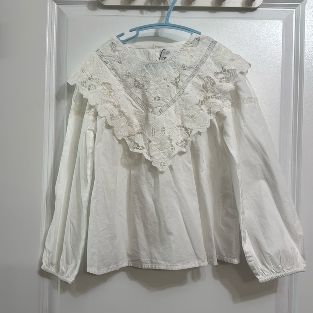 Zara Kids Embroidered Blouse